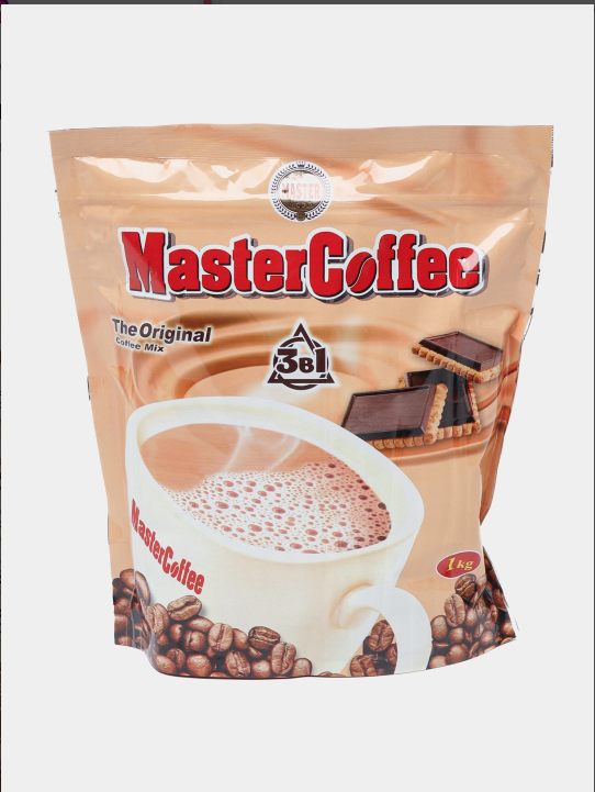 Eriydigan qahva MasterCoffee, 3 tasi 1 da, 1 kg